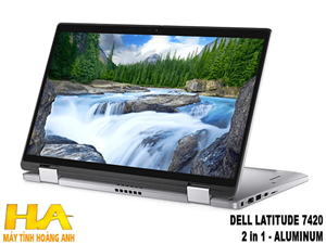 Dell Latitude 7420 - 2in1 - vỏ nhôm - Cấu Hình 01